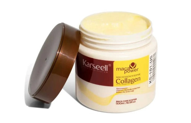 💖 Combo Karseell: Mascarilla Capilar de Colágeno 300ml + Aceite Restaurador 60ml