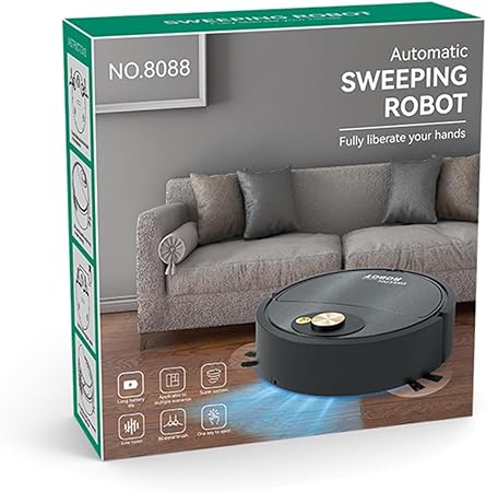 Robot Aspirador 3 en 1 | Barre, Aspira y Pasa Paño