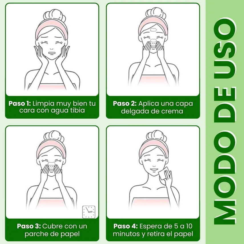 Lanbena®: Mascarilla avanzada para puntos negros