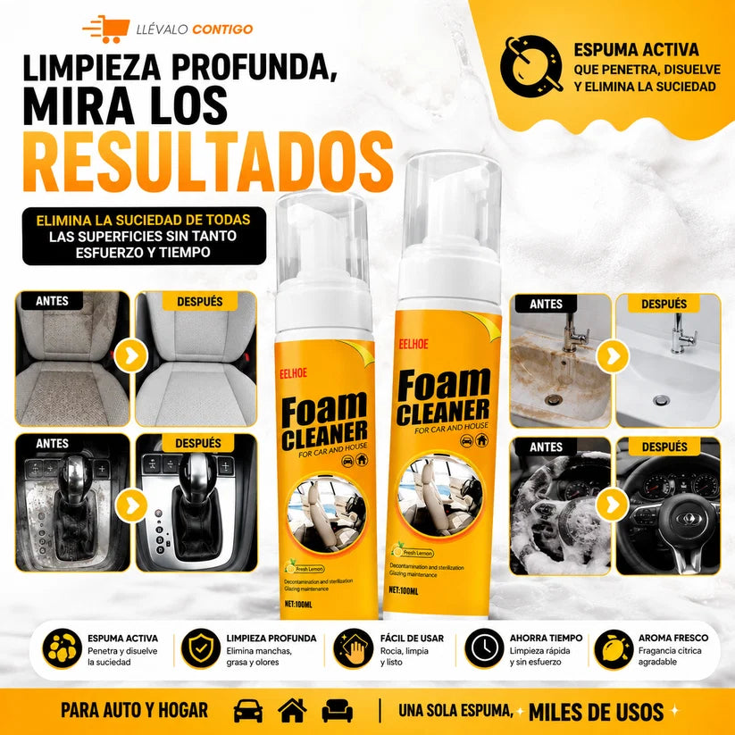 Espuma Limpiadora LimpiaFoam | Paga 1 y Lleva 2