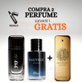 3 Perfumes + Regalo (Sauvage - 212 Vip Black - One Million)
