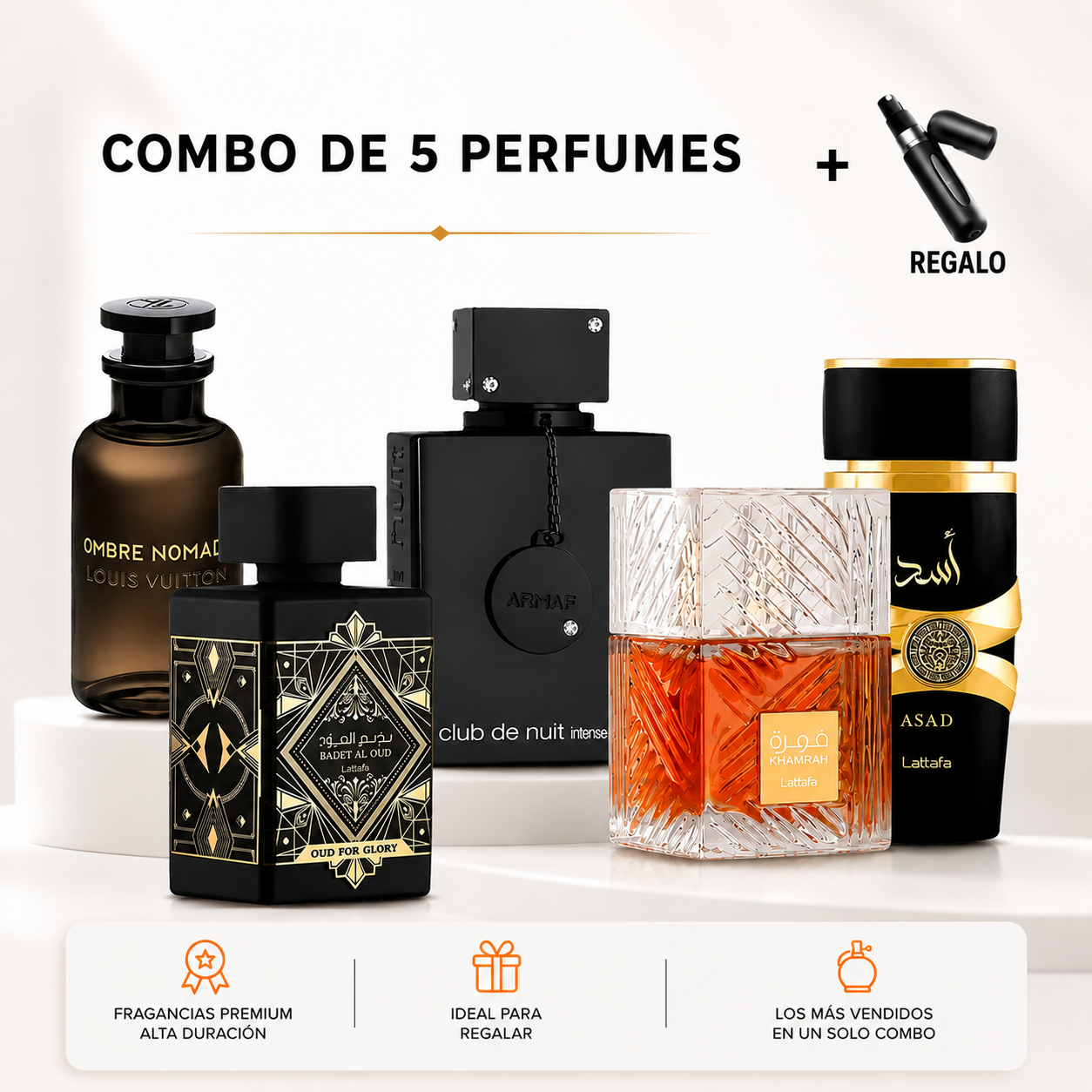 💥Paga 3 y Llévate 5 [Combo Arabe Caballero X5] + Regalo !
