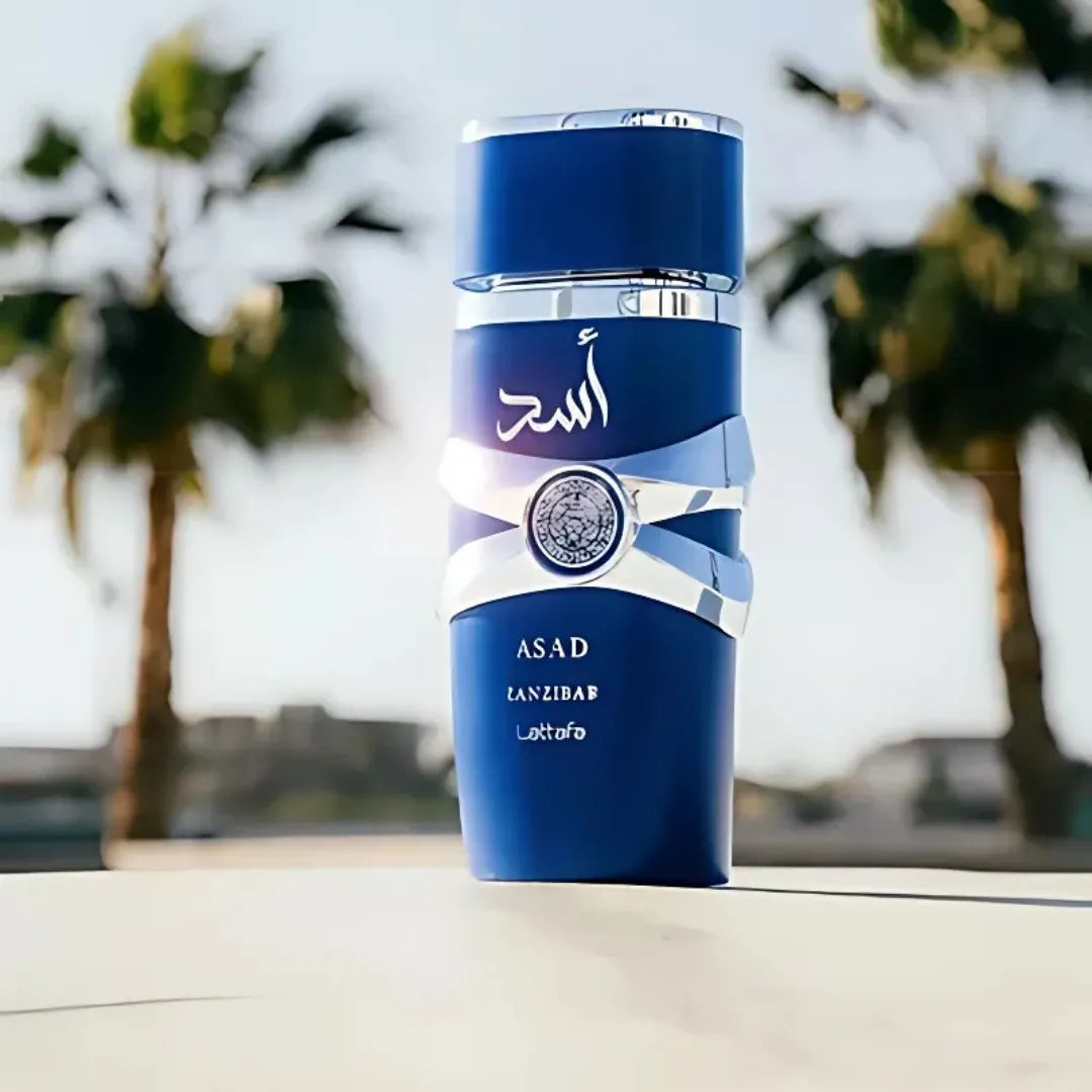 Lattafa Asad Zanzibar + Perfumero de Regalo
