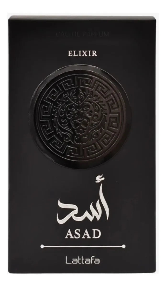 Lattafa Asad Elixir + Perfumero de Regalo