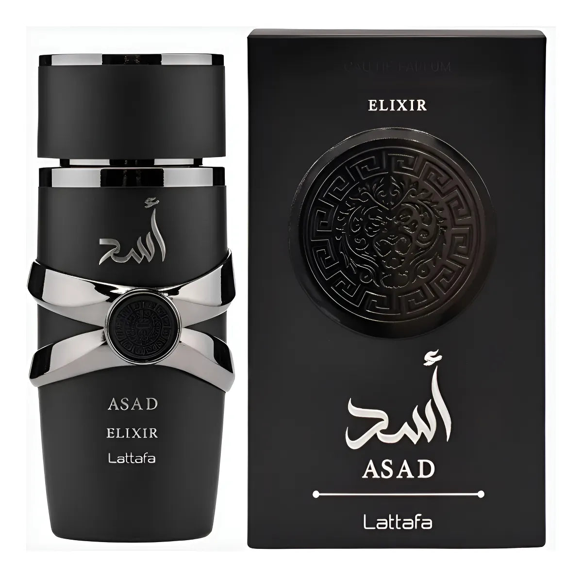 Lattafa Asad Elixir + Perfumero de Regalo
