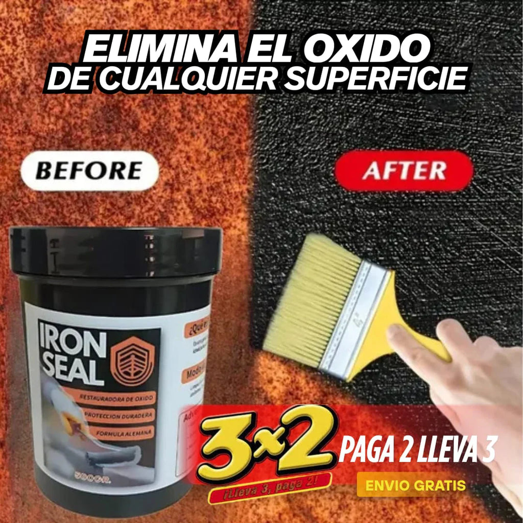 ⚡ OFERTA FLASH IRON SEAL ANTIOXIDO + OBSEQUIO 🎁
