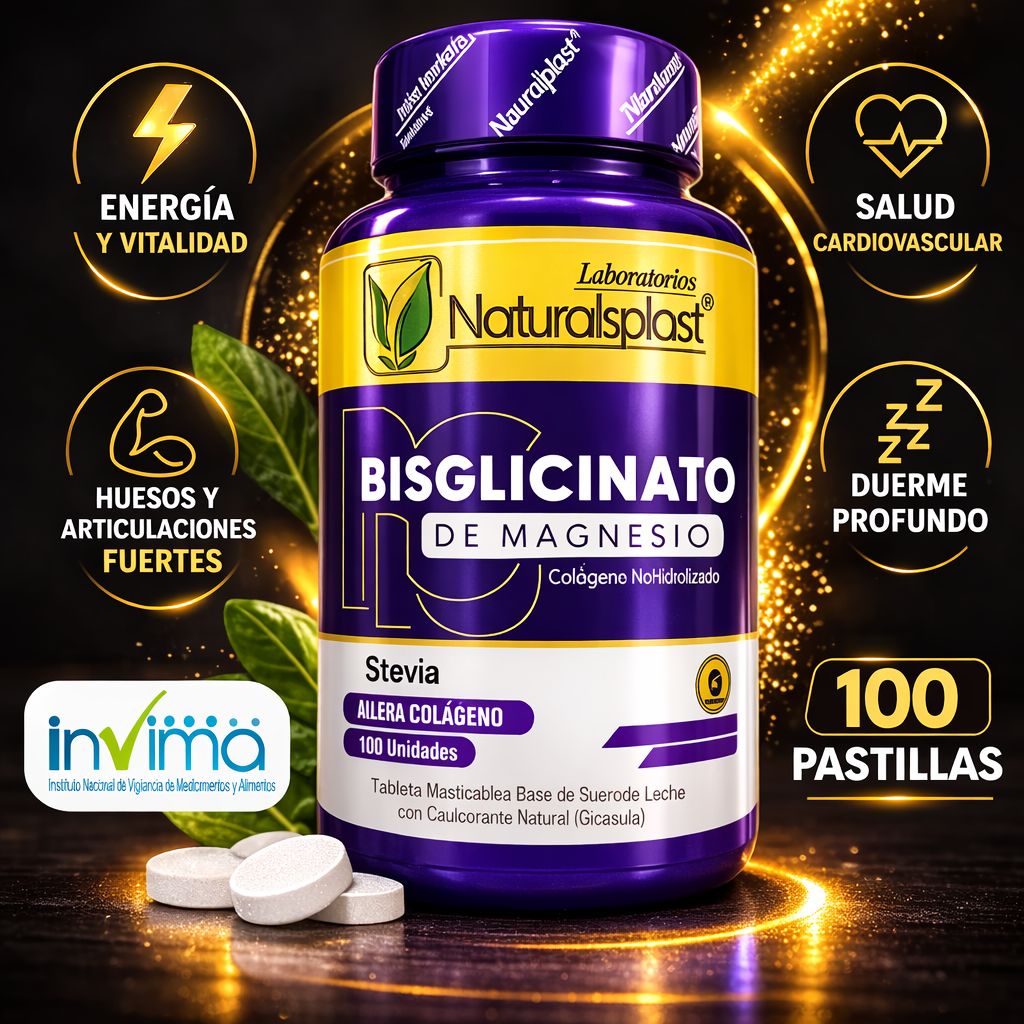 Bisglicinato de Magnesio LA MEJOR FORMULA DEL MERCADO