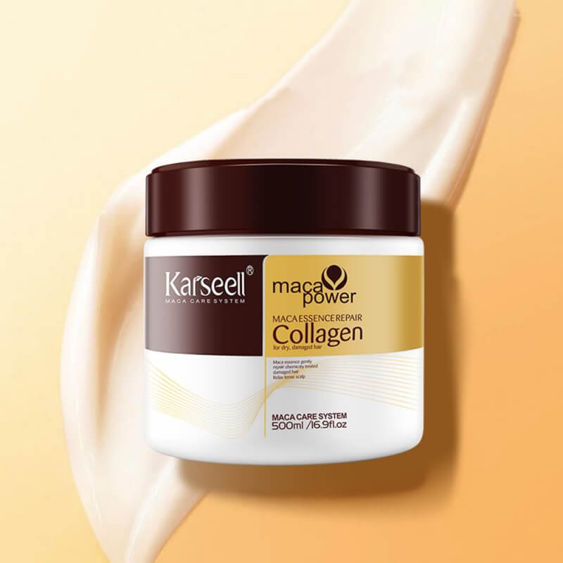 💖 Combo Karseell: Mascarilla Capilar de Colágeno 300ml + Aceite Restaurador 60ml