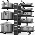 RackChef organizador ajustable de ollas sartenes y tapas