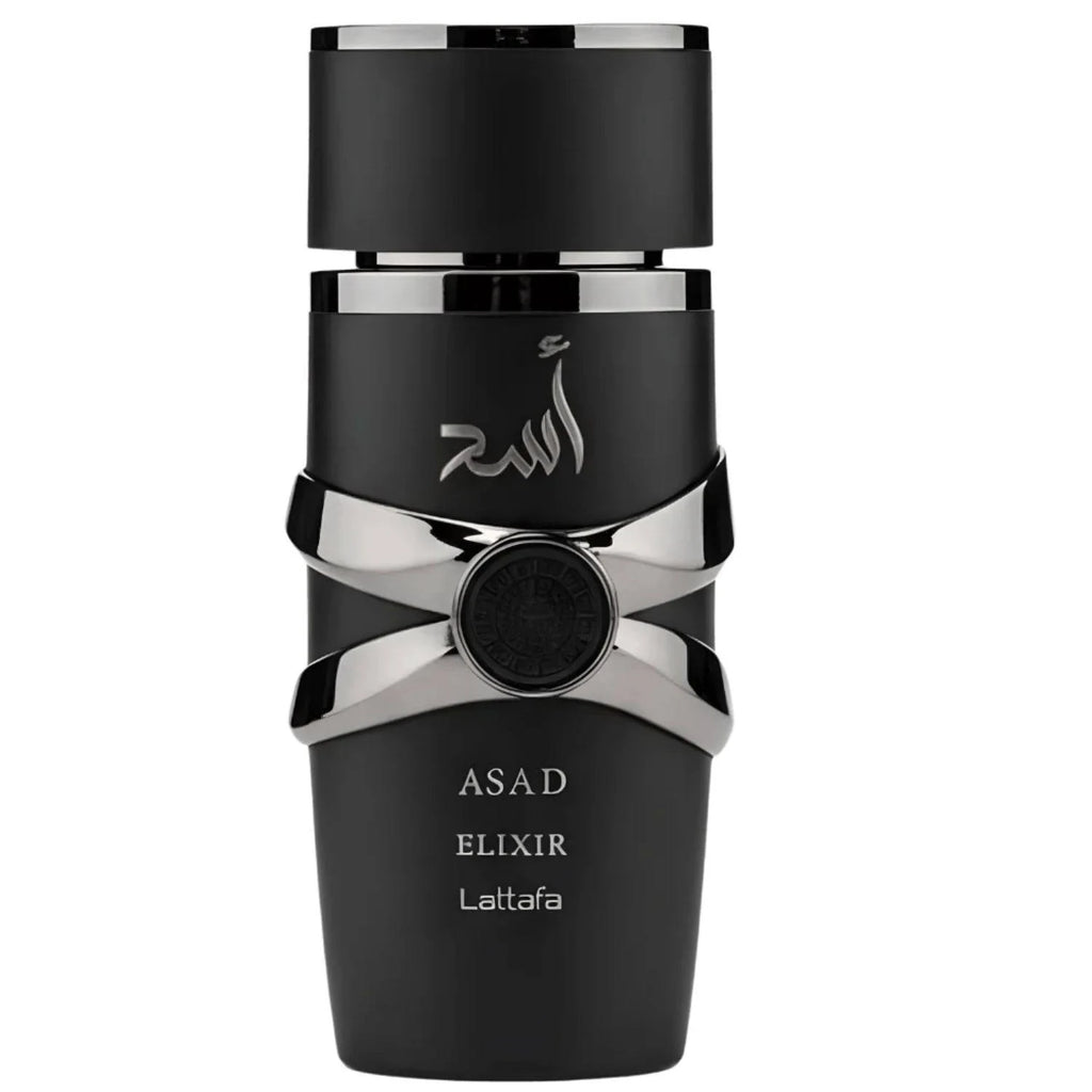 Lattafa Asad Elixir + Perfumero de Regalo